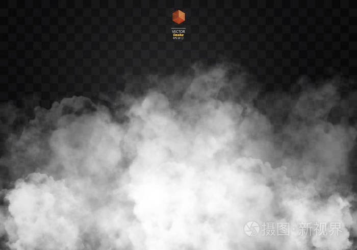 粘粘世界，雨后烟雾缭绕