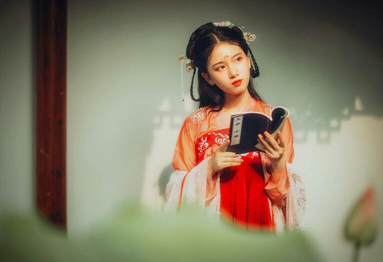 橙光游戏 古风真人：仙子眉目，画中走出