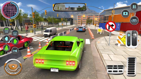 单机赛车模拟手机版游戏-极速赛车，体验单机模拟手机游戏的快感