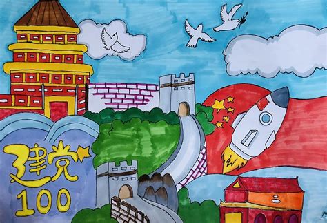 建党节手抄报简单内容-建党节：缅怀先烈，传承精神，用手抄报和