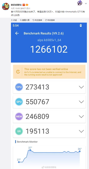 天玑800u安兔兔v9_天玑810跑多少分安兔兔_天玑800安安兔